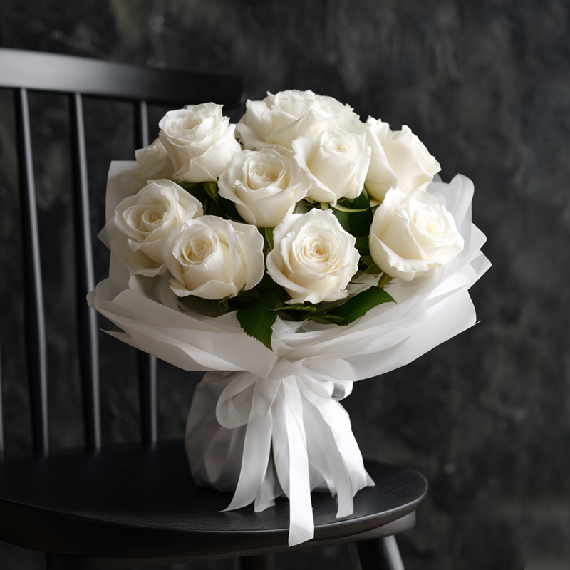 How to write literary words for Miri's opening flower basket congratulations