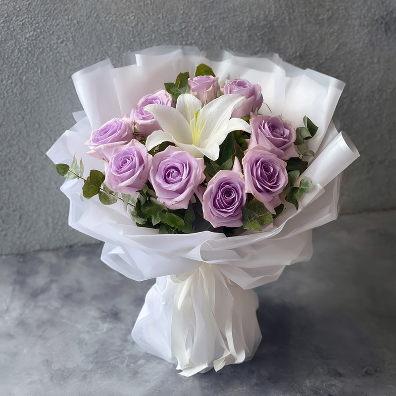 How to write the copy for the opening flower basket of your own company in Taman Johor Jaya